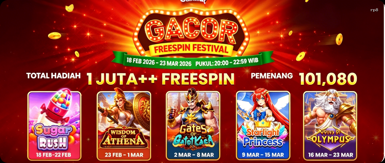 Login rp8 Sekarang Bonus Melimpah